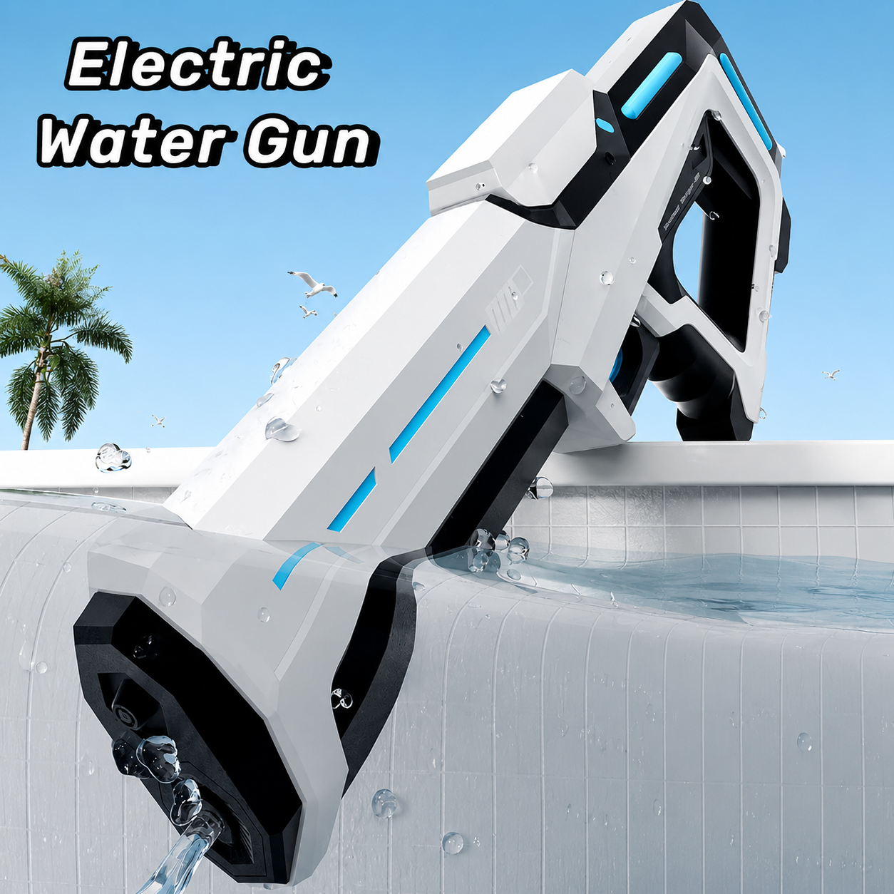 Summer electric water gun toy