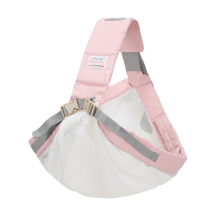 Adjustable 3D Mesh Baby Carrier Comfortable Breathable Infant Back Strap with Durable Straps for Parent's Ease of Use