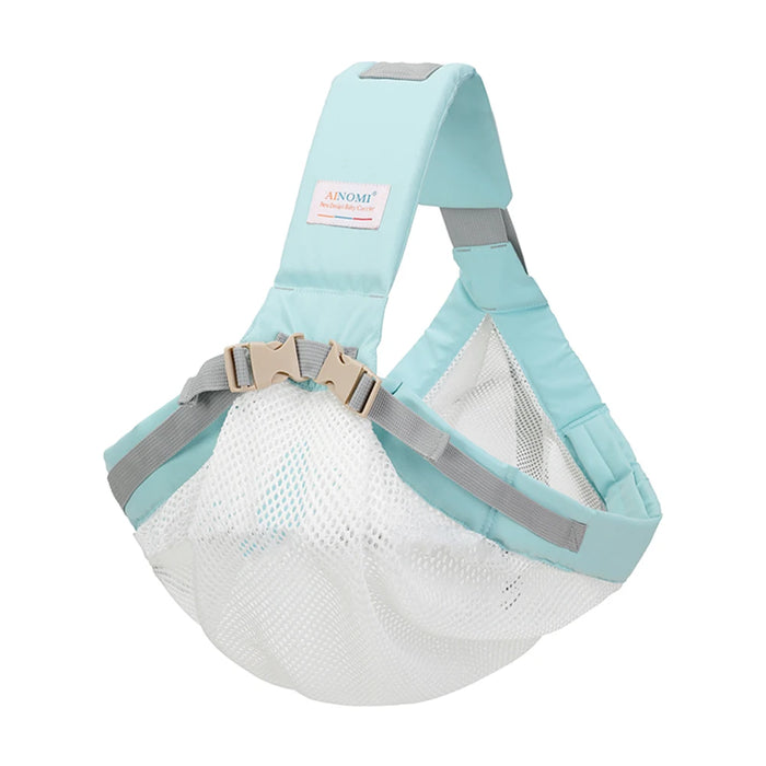 Adjustable 3D Mesh Baby Carrier Comfortable Breathable Infant Back Strap with Durable Straps for Parent's Ease of Use