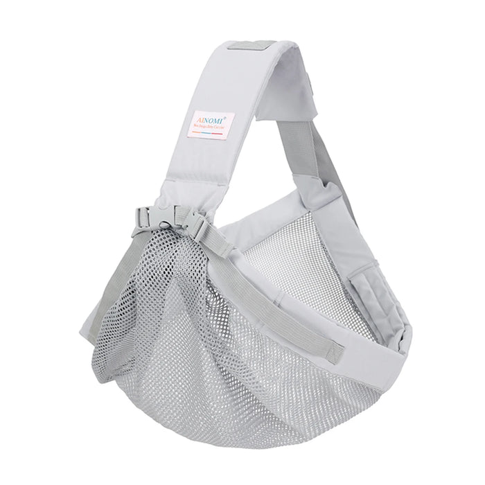 Adjustable 3D Mesh Baby Carrier Comfortable Breathable Infant Back Strap with Durable Straps for Parent's Ease of Use
